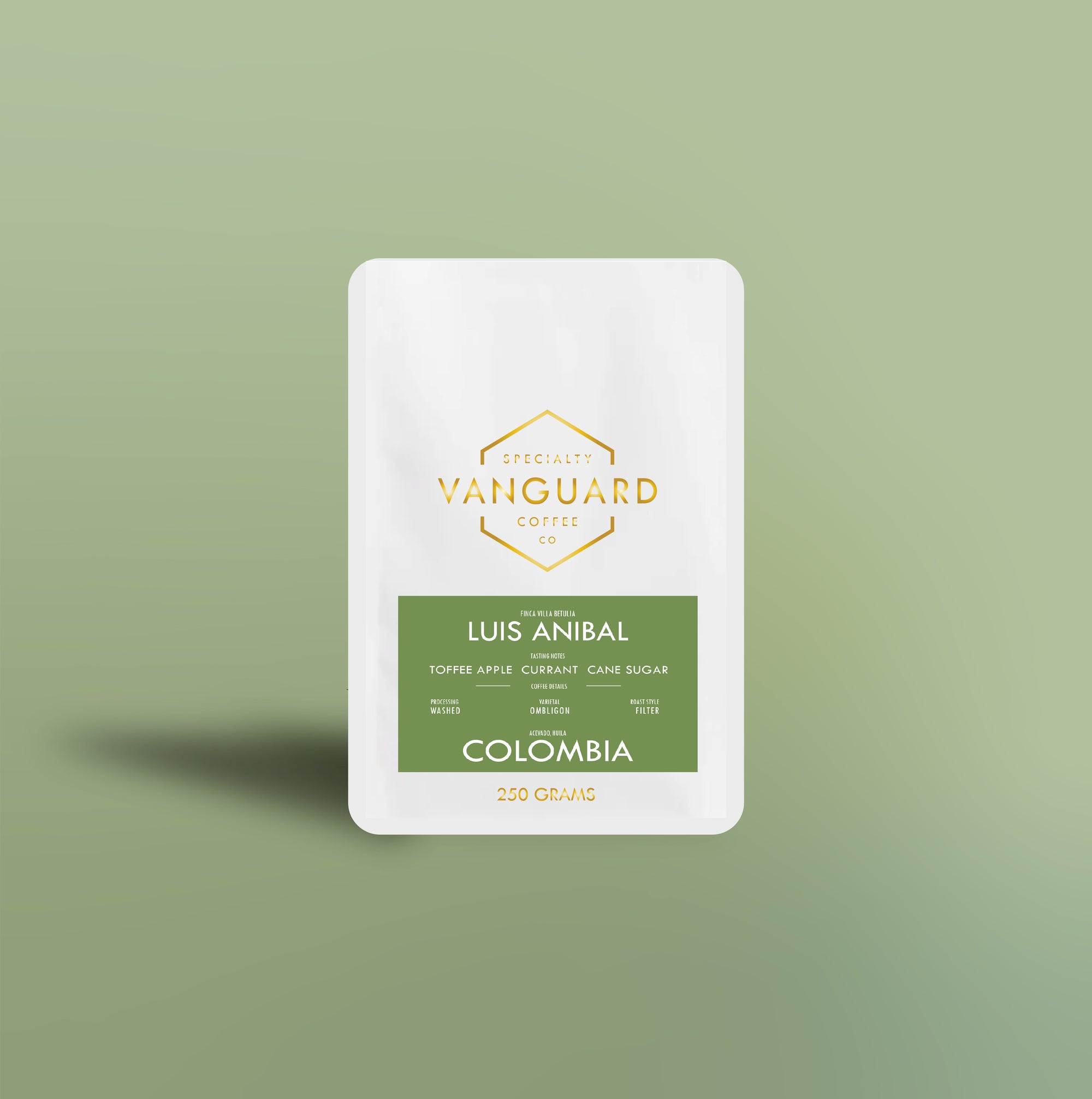 Colombia Luis Anibal Ombligon Washed - Filter Roast